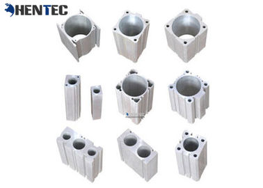 Cylinder Pump Body Industrial Aluminium Profile , Aluminum Extruded Sections