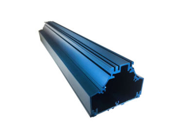 Bright Blue Anodizing Extruded Aluminum Case 6063 / 6061 Water Proof
