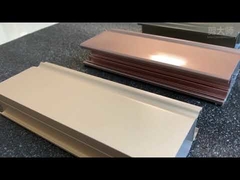 6061 โปรไฟลอลูมิเนียม extrusion Powder painted / anodized สําหรับลิฟท์