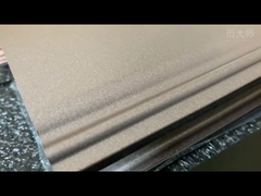 6063 T5 โปรไฟล์กรอบหน้าต่างอลูมิเนียมสีผงสําหรับหน้าต่างเลื่อน