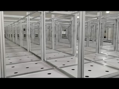 โปรไฟล์การอัดขึ้นรูปอลูมิเนียม T-Slot อลูมิเนียมอัดขึ้นรูปสำหรับอุตสาหกรรม