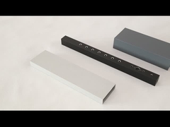 การทาสีผง / การทําอะโนด 6061 อลูมิเนียม โปรไฟล์ extrusion ด้วยการเจาะ / การตัด