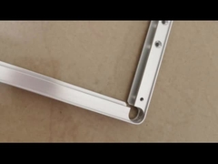 วิธีการจัดทําการแปรรูปเสร็จของกรอบแผงแสงอาทิตย์