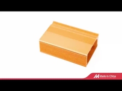 โปรไฟลอลูมิเนียม extrusion อุตสาหกรรม Anodizing สว่าง ปรับปรุง CNC Machining