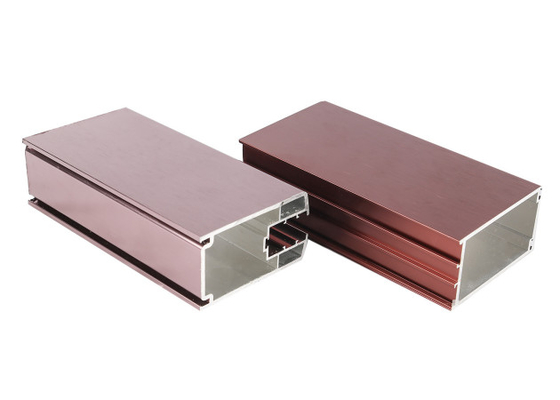 6063 / 6061 Standard Aluminum Extrusion Profiles Anodizing / Electrophoresis / Powder Painting