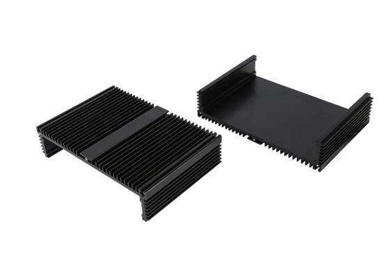 Brushed And Color Anodized Industrial Aluminum Extruded Sections Profile With CNC Machining