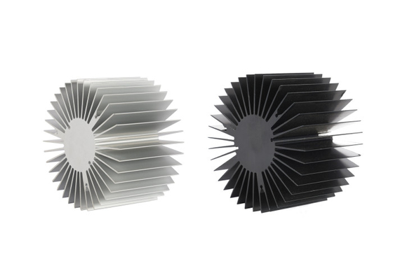 Brushed And Color Anodized Industrial Aluminum Extruded Sections Profile With CNC Machining