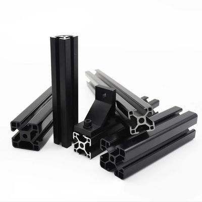 6063 T-Slot Series Aluminum Profile System for Workbench Framing with Customized Color Options