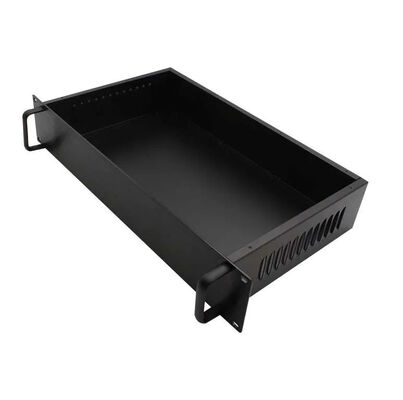 CNC Milling Drilling Aluminum Enclosure Housing Black Anodizing Shell