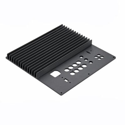 Aluminum Enclosure with Radiation Fins Extrusion Profile Shelling