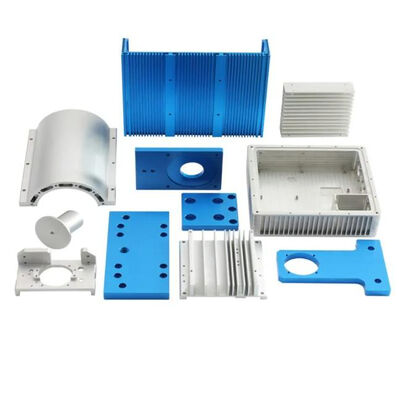 Aluminum 6063 6082 Extrusion Enclosure Shell Profile CNC Machinery
