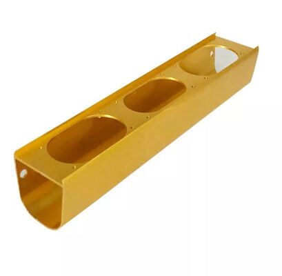 Blue Anodized Aluminium Profile Enclosure Housing Customized Dimensions