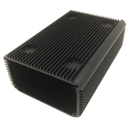 Precision 6063 Anodized Aluminum Parts Extrusion Enclosure CNC Milling
