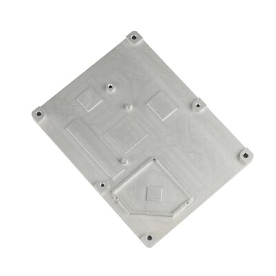 Silvery Anodized Anti Scratch Aluminum Industrial Embedded Computing Enclosure with CNC Machining