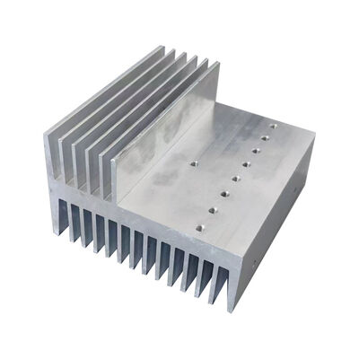 Custom 6063 Aluminum Extrusion Inverter Heat Sink with CNC Machining