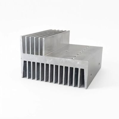 Custom 6063 Aluminum Extrusion Inverter Heat Sink with CNC Machining