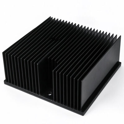 Custom Extruded Aluminum Heat Sink High Density Fin Aluminum Skived Heatsink for Electronic IC Power Module Cooling