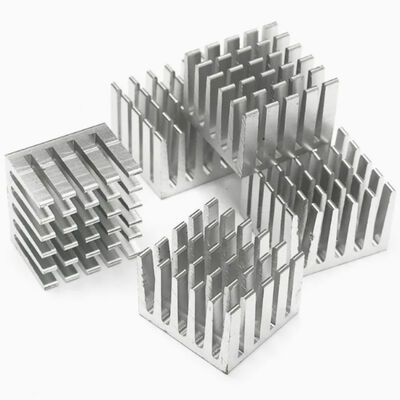 Round Aluminum Skived Fin Heat Sink with No Bonding Gap for High Heat Dissipation