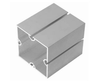 Powder Painted Hollow Column Aluminum Extrusions Alloy 6063 / 6061 / 6005