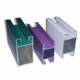 โปรไฟล์อลูมิเนียม 6061 อลูมิเนียม Electrophoretic, Q / 320281 / PDWD-2008 โครงสร้างอลูมิเนียมโปรไฟล์