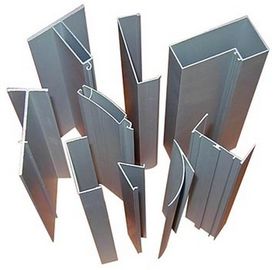อลูมิเนียมแผ่นอลูมิเนียม Extrusion Curtain Wall Profile สำหรับอาคารอุตสาหกรรม