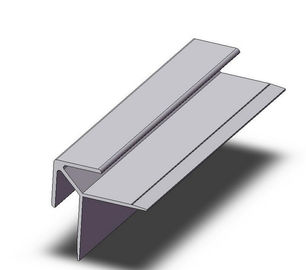 6060/6005 มุมอลูมิเนียม Extrusion มุมผนังบางด้วยเครื่อง CNC Machining