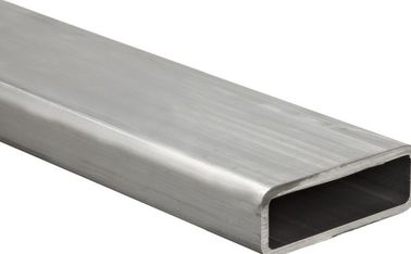 การทำโครงร่างด้วยผงสีอลูมิเนียมท่อเหล็กสี่เหลี่ยมผืนผ้า Extrusions 6061