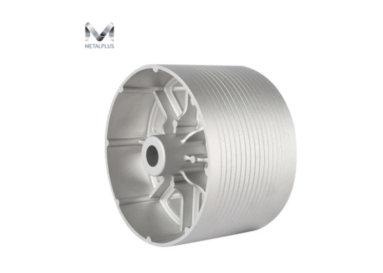 ADC12 ตัดเหล็ก LED Street Light Housing อลูมิเนียม ตัดเหล็ก อลูมิเนียมสกัดเหล็ก Polishing
