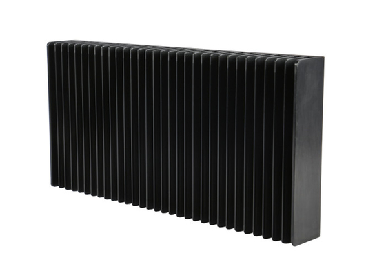 6063 T5 อลูมิเนียม Heatsink Extrusion Profiles พื้นผิวเคลือบ