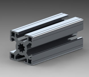 โปรไฟล์ OEM Extrusion OEM ช่องอัดอลูมิเนียมอัดด้วยการเจาะ / ตัด