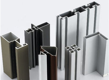 โปรไฟล์ Extrusion อลูมิเนียม Anodized / ด้วยการตัด / เจาะ / CNC Machining