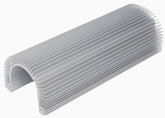 โปรไฟล์สกัดกรองระบายความร้อนแบบ Anodized ของธรรมชาติ สําหรับแสง LED / เครื่อง