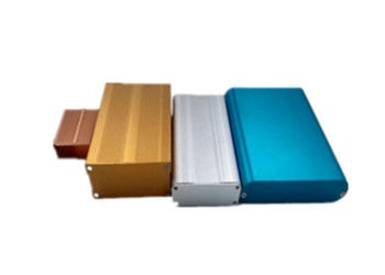 OEM 6063/6061/6005 อลูมิเนียม Extrusion สำหรับกล่องอิเล็กทรอนิกส์ / อลูมิเนียม