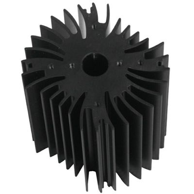 เจาะอลูมิเนียมหล่ออลูมิเนียมระบายความร้อน Heatsink Extrusion Profiles อุตสาหกรรมด้วย CNC Machining