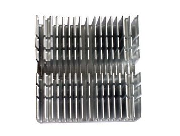 CNC Machining Aluminium Heatsink Extrusion Profiles 6061 T6 / T66 สำหรับเครื่องจักรกลรถไฟ
