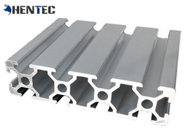 T - Slot อุตสาหกรรมโปรไฟล์การอัดรีดอลูมิเนียม Silvery Anodized Soface Treatment
