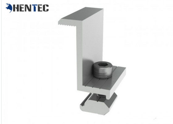 ปลายอลูมิเนียมสำหรับระบบหลังคาพลังงานแสงอาทิตย์ / Mounts หลังคาแผงพลังงานแสงอาทิตย์