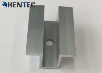 แผงโซลาร์เซลล์แสงอาทิตย์รุ่น PV MID Clamp ระบบติดตั้งบนหลังคา Anodized Surface Treatment