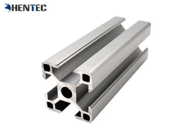 Anodize ระบบโปรไฟล์อุตสาหกรรมอลูมิเนียม T Slotted กรอบอลูมิเนียมอัด