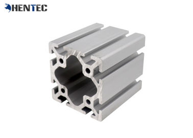 Assembly Linve Coneyor T Slotted การอัดขึ้นรูปอลูมิเนียมสำหรับโต๊ะ / โต๊ะทำงาน