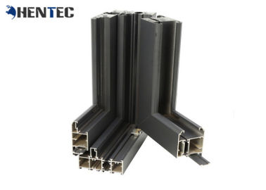 โปรไฟล์การอัดขึ้นรูปหน้าต่างอลูมิเนียมการประมวลผลลึกสำหรับ Silding / หน้าต่างบาน