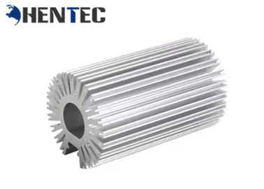 T6 ไฟ Led อลูมิเนียมฮีทซิงค์โปรไฟล์การอัดขึ้นรูปสำหรับไฟ LED / เครื่อง