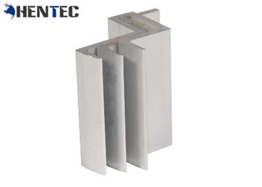 Anodized Surface PV MID Clamp / Rail สำหรับระบบติดตั้งหลังคาโซล่าร์เซลล์