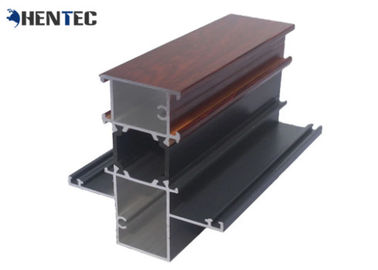 H รูปร่างอลูมิเนียม Extrusions ประตูสำหรับประตู Side Hung, PVDF Paint