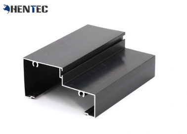 Anodized 6063 T3 บานประตูหน้าต่างอลูมิเนียมสำหรับตกแต่งบ้าน