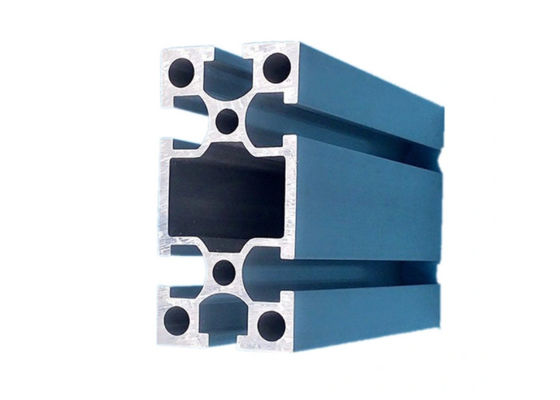 ออกแบบ OEM 6063/6061 โลหะผสมอลูมิเนียมโปรไฟล์อัดผงทาสี