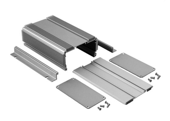 สี Anodized T5 Extruded Aluminium Enclosure เครื่องขยายเสียงที่อยู่อาศัย Shell