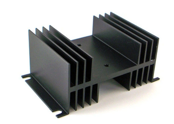 เครื่องใช้ไฟฟ้าระบายความร้อนได้อย่างรวดเร็ว 6063 Aluminium Extrusion Heat Sink Profiles