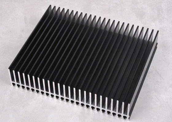Odm สี่เหลี่ยมผืนผ้าทองแดง 6063 6061 Heat Sink Aluminium Extrusion