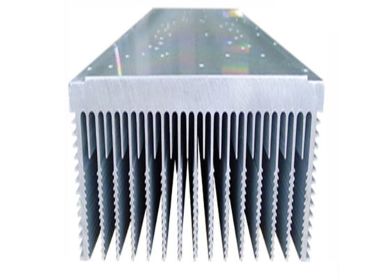 พื้นผิวมันเงา 6063 T4 Odm Aluminium Heat Sink Extrusion